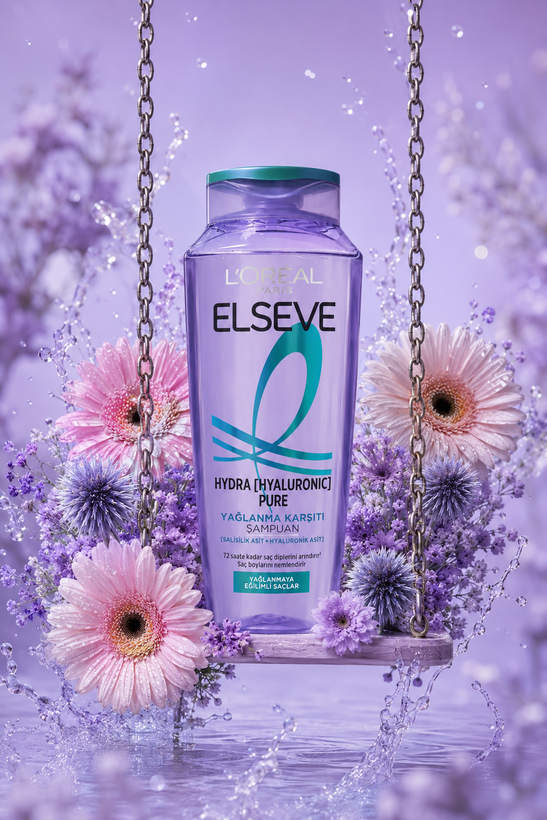 شامپو تقویت کننده و ضد ریزش elseve چرب