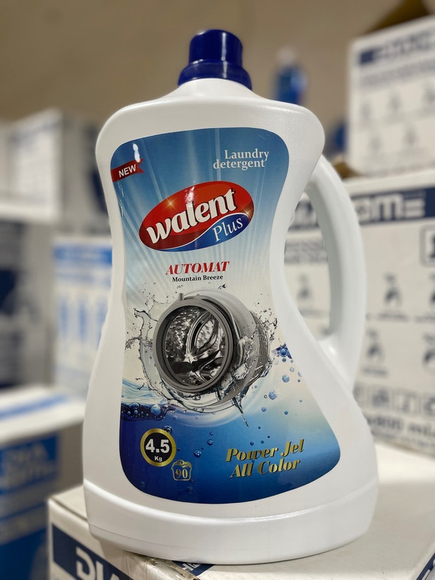 مایع لباسشویی 4.5 لیتری ولنت WALENT