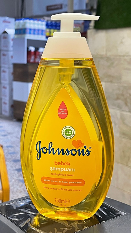 شامپو بچه جانسون 750 میل